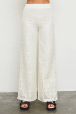 Load image into Gallery viewer, Lulu Crochet Flare Pant
