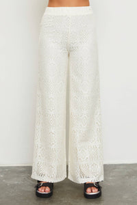 Lulu Crochet Flare Pant