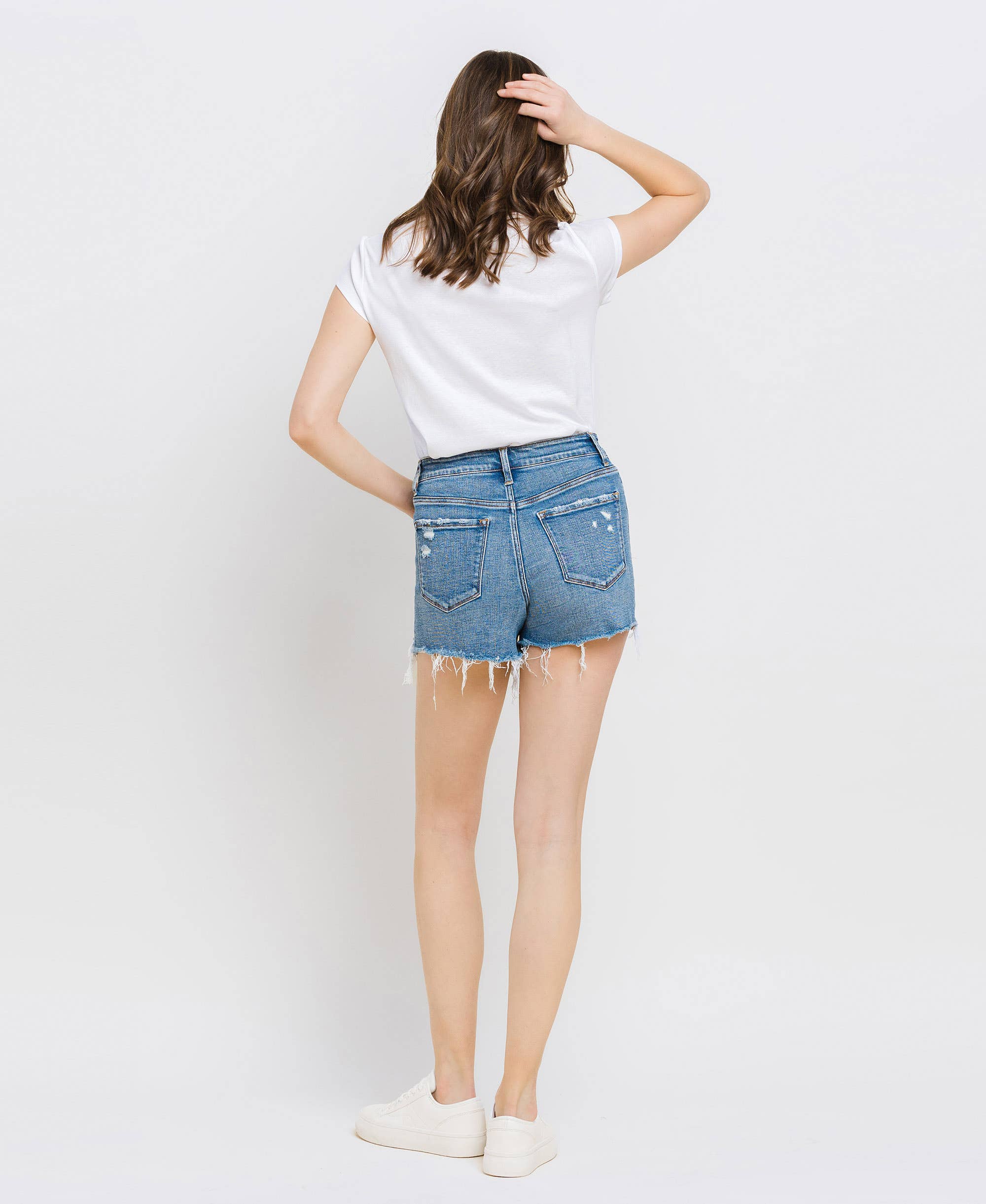 Lioness Denim Short - Vervet