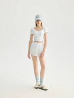 Load image into Gallery viewer, Sidonia Ballet Active Top - White
