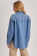 Load image into Gallery viewer, Demi Denim Shirt
