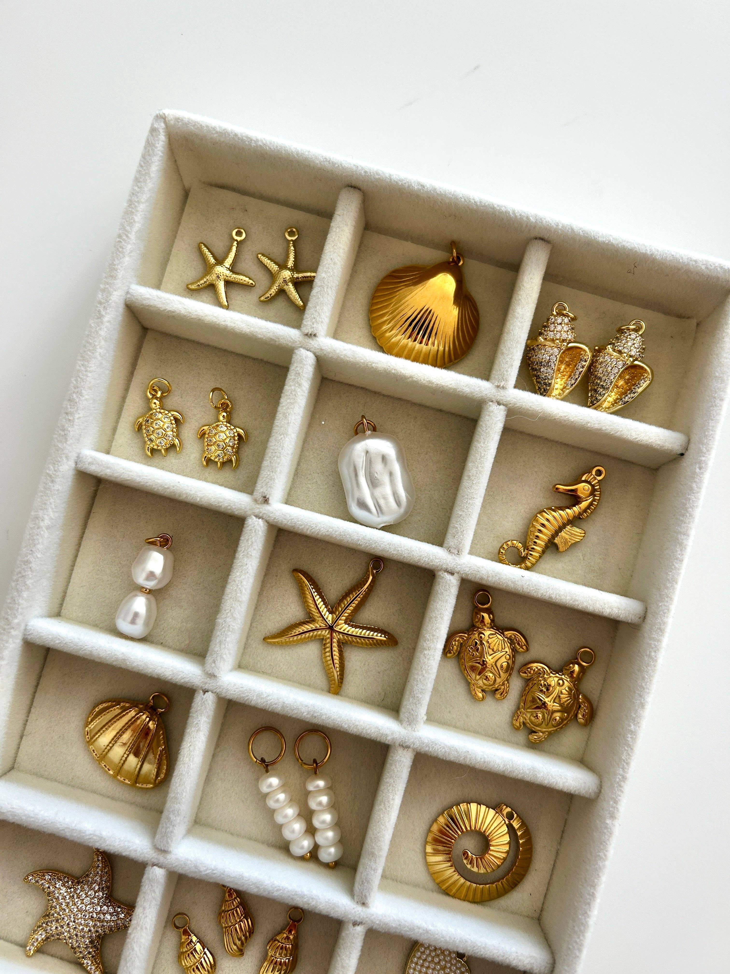 Ocean & Pearl Charm