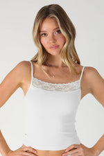 Load image into Gallery viewer, Sunrise Cami - White
