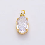 Load image into Gallery viewer, Heart &amp; Marquise Solitaire Charms
