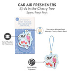 Load image into Gallery viewer, Birds in the Cherry Tree Car Air Freshener
