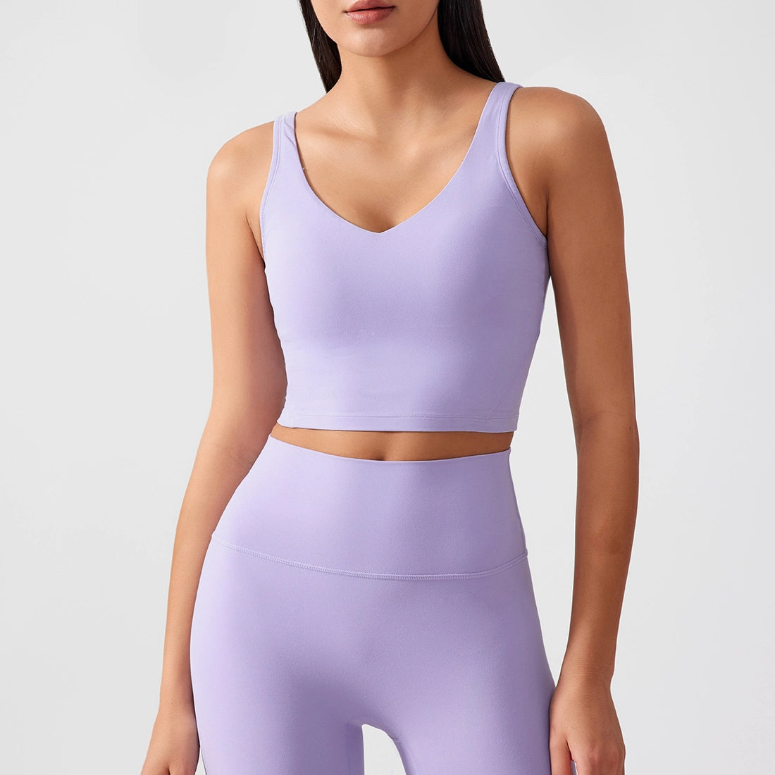 Lexi Sports Bra Tank - Lilac