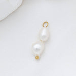Load image into Gallery viewer, Double Pearl Charm
