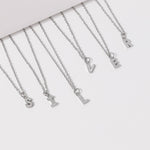 Load image into Gallery viewer, Sparkle Letter - Silver
