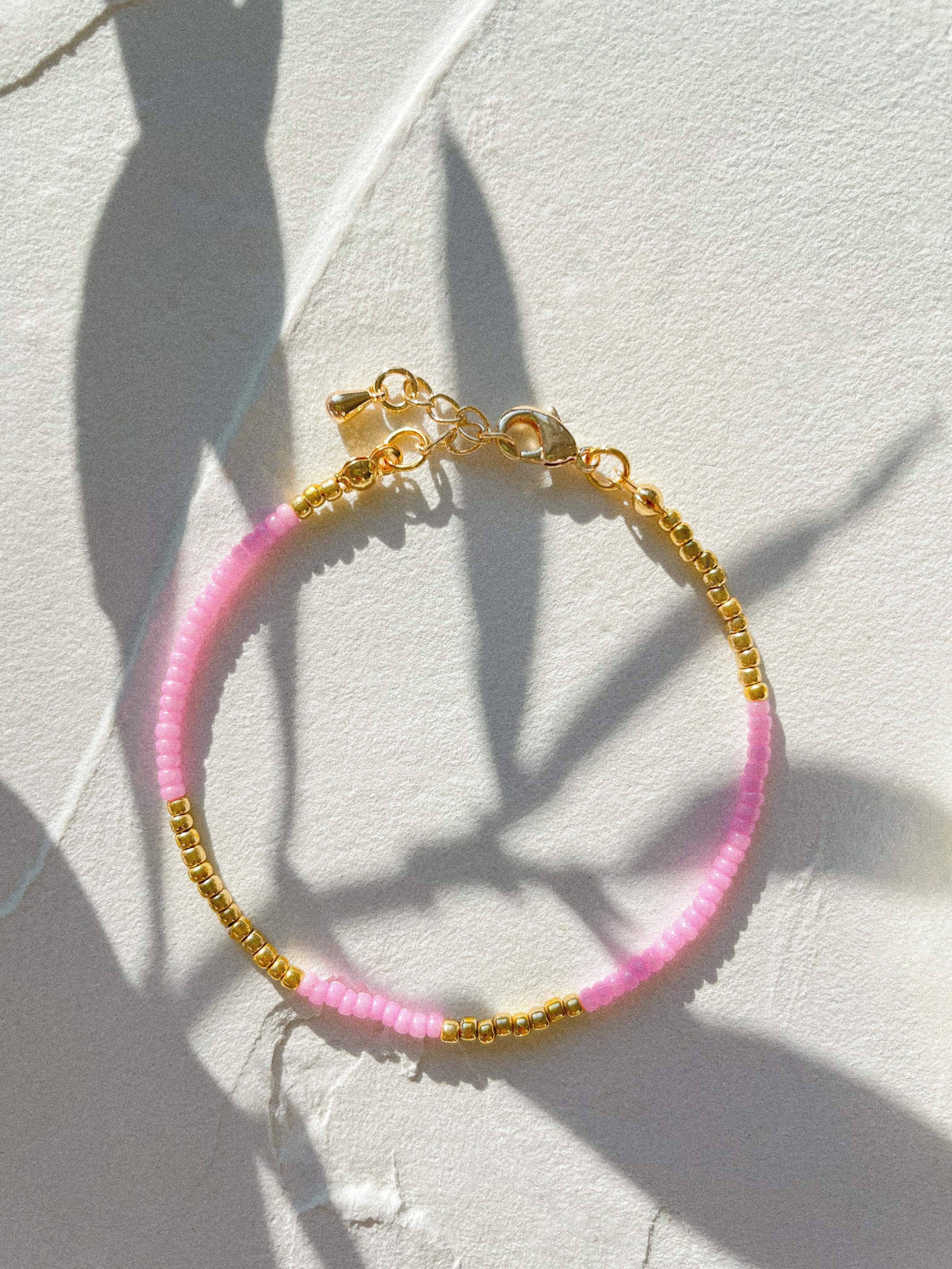 Shore To Shore Anklet Pink