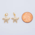 Load image into Gallery viewer, Pave Starfish Charm
