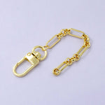 Load image into Gallery viewer, Rolo Paperclip Purse Charm
