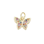 Load image into Gallery viewer, Butterfly Prism Charm - Gold
