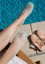 Load image into Gallery viewer, Evie Jelly Mule - Mint
