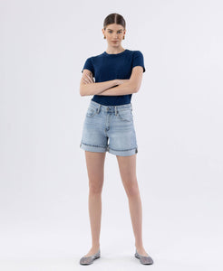 Surfside Denim Short - Vervet