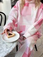 Load image into Gallery viewer, Margo Quilted Patchwork Hoodie -Sunkissed Coconut
