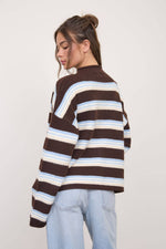 Load image into Gallery viewer, Lorelei Cardi: Brown Multi
