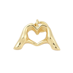 Load image into Gallery viewer, Heart Hands Charm
