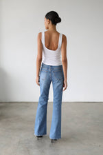 Load image into Gallery viewer, Ruby High Rise Flare Leg Denim
