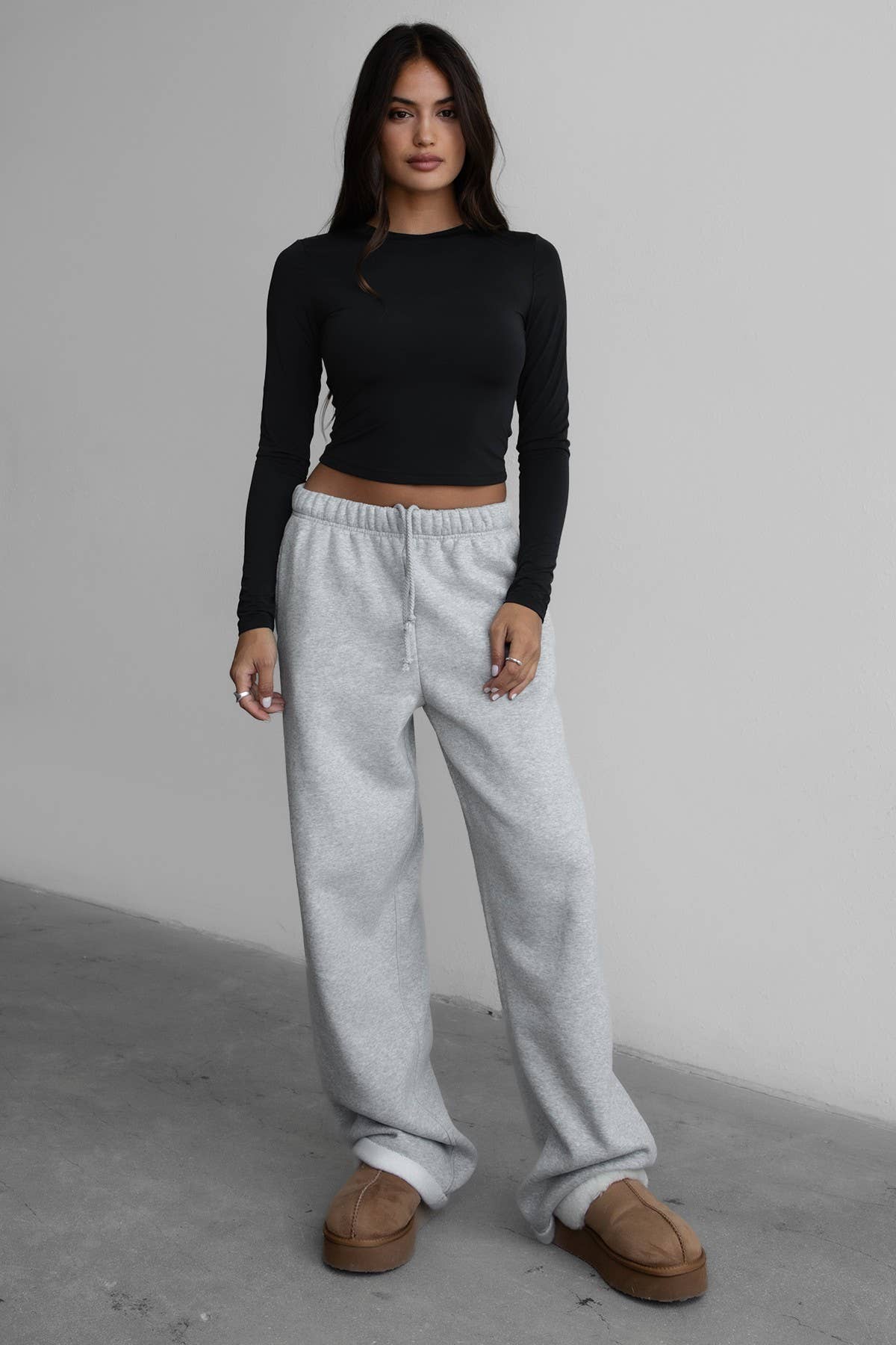 Lani Cloud Sweatpants - Heather Grey