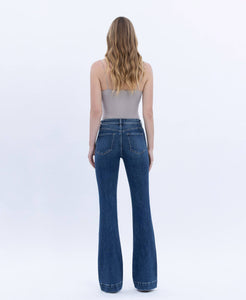 High Rise Trouser Bootcut Jean - Vervet