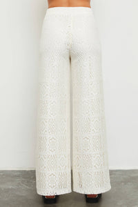 Lulu Crochet Flare Pant