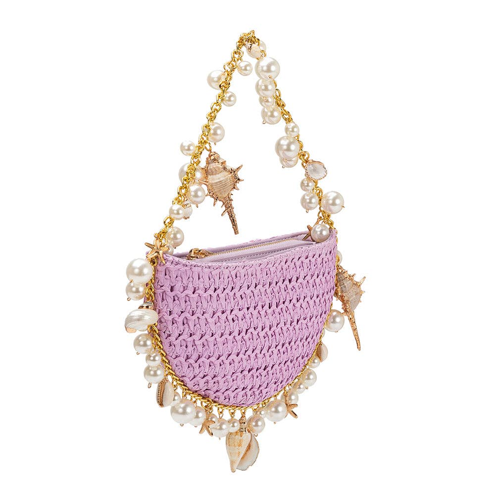 Isla Lavender Handbag - Melie Bianco