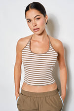 Load image into Gallery viewer, Lennox Halter Tank - Cream Multi
