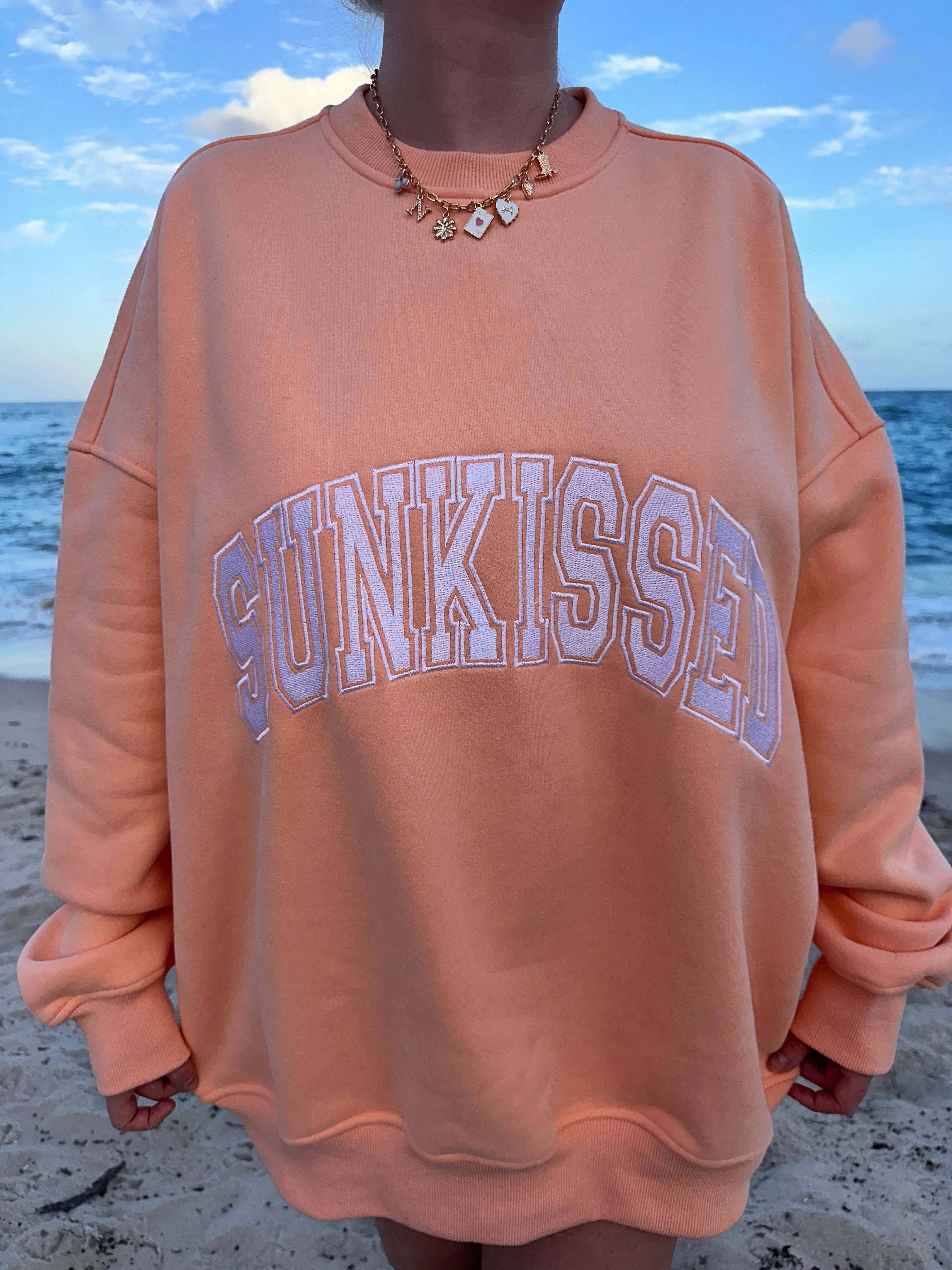 Sherbet Varsity Sunkissedcoconut Sweatshirt
