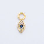 Load image into Gallery viewer, Pave Evil Eye Charm
