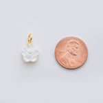 Load image into Gallery viewer, Seashell Daisy Charm
