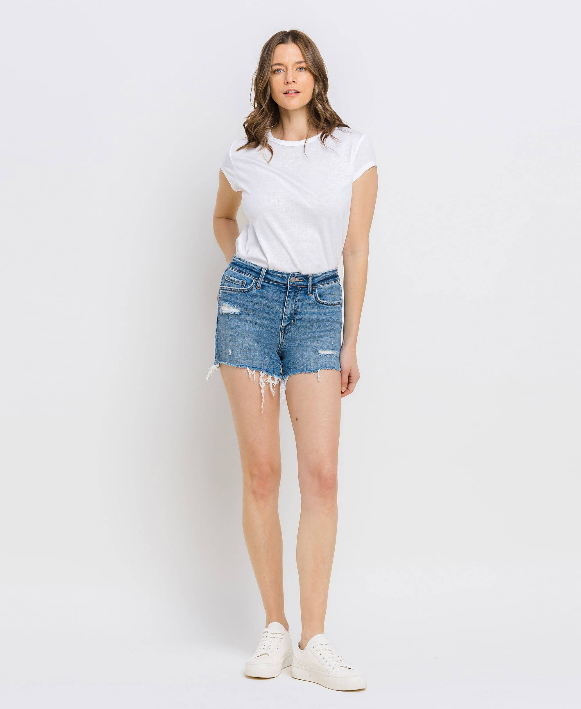 Lioness Denim Short - Vervet