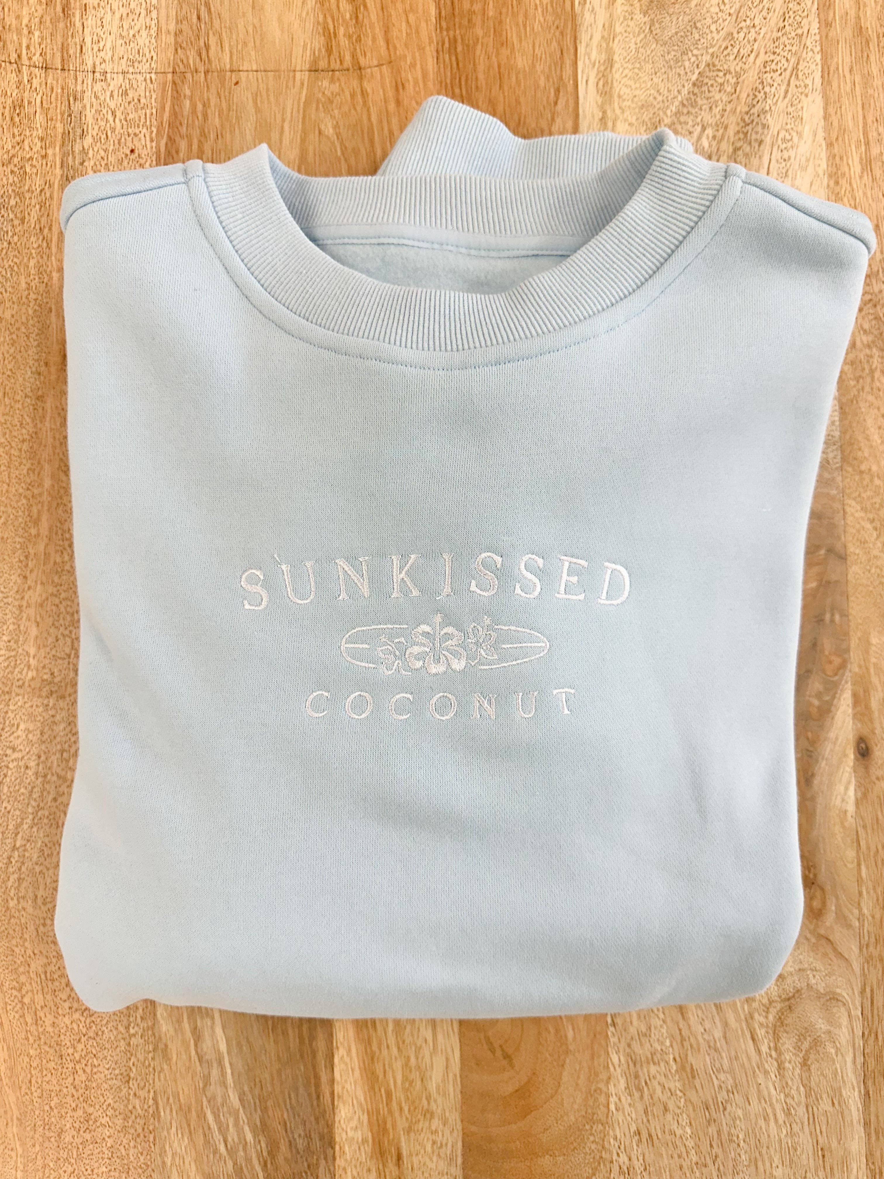 Icy Blue Sunkissedcoconut Sweatshirt