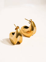 Load image into Gallery viewer, Sonnet 18K Gold  Earring - Yellow Gold
