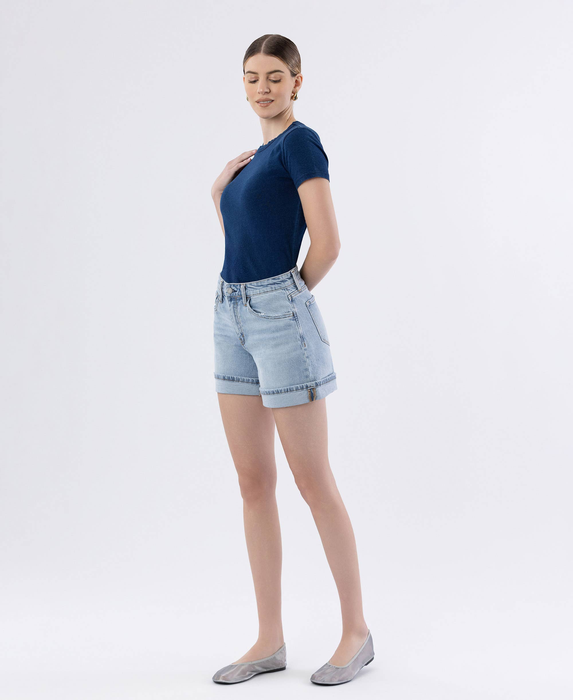 Surfside Denim Short - Vervet