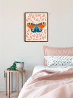 Load image into Gallery viewer, Rainbow Butterfly Art Print - Colorful Insect Art
