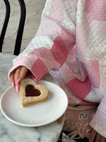 Load image into Gallery viewer, Margo Quilted Patchwork Hoodie -Sunkissed Coconut
