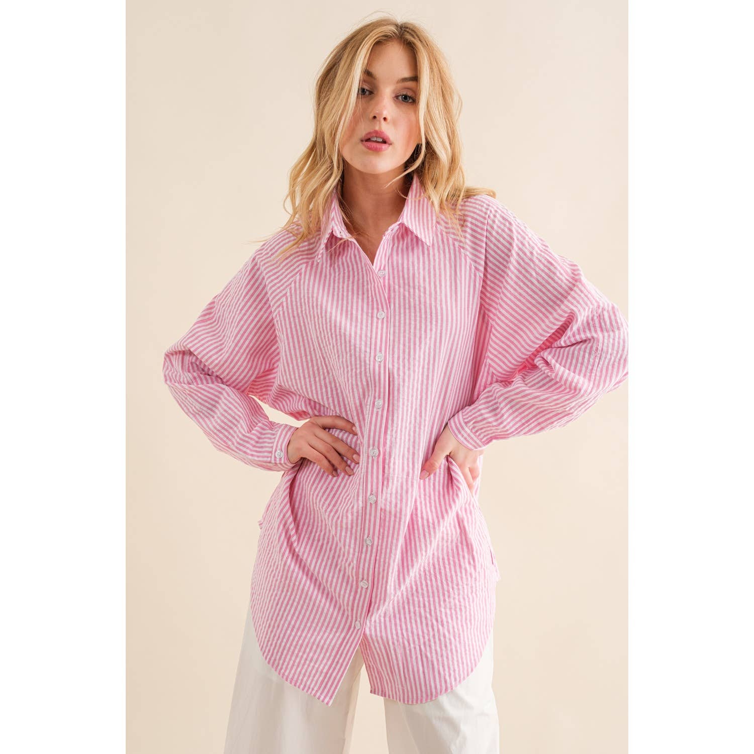 Delia Button Up Shirt