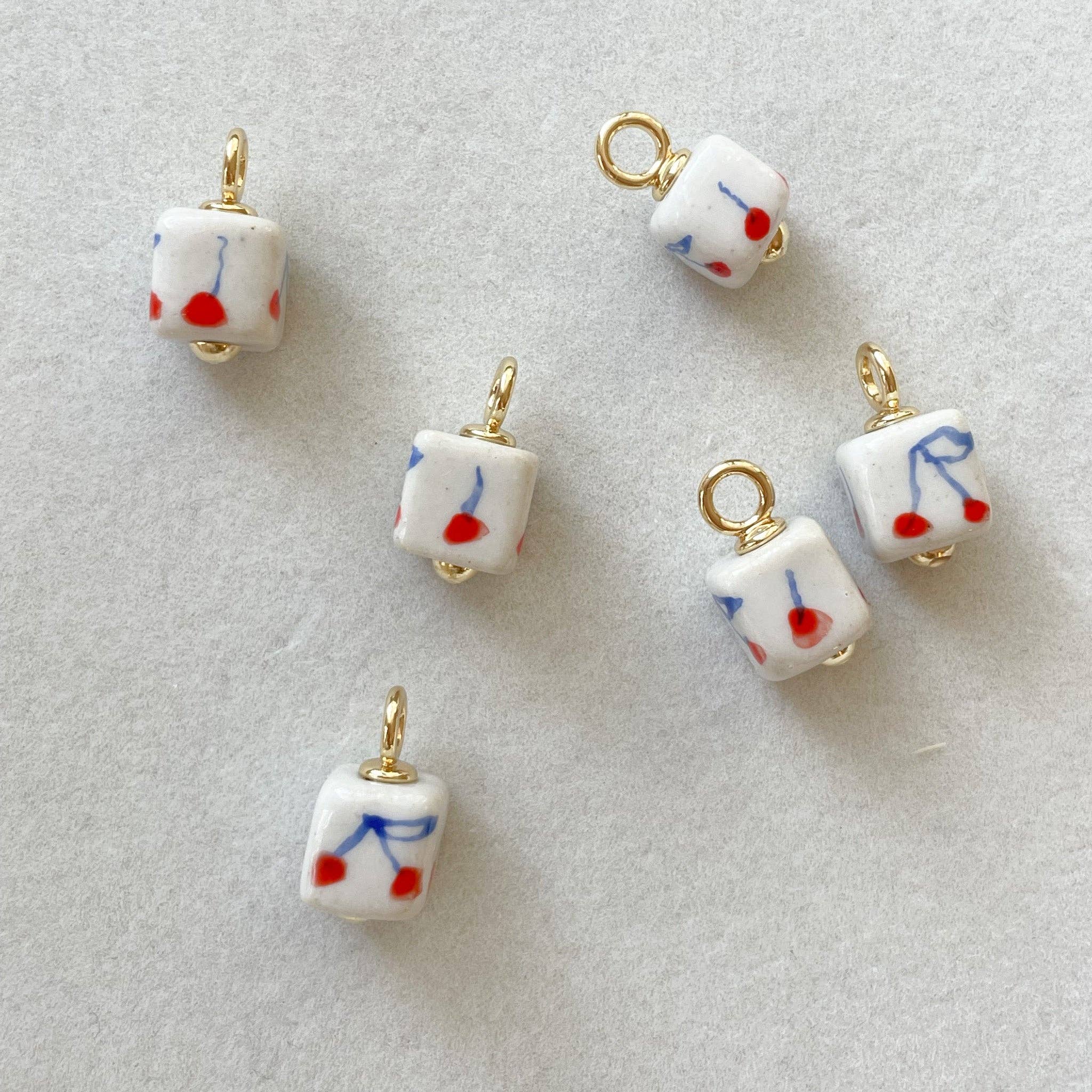 Lil Cherry Drop Charm