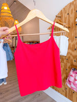 Load image into Gallery viewer, Ava Cami - Poppy Red

