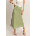 Load image into Gallery viewer, Beach Day Maxi Skirt - Sage
