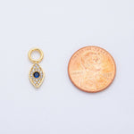 Load image into Gallery viewer, Pave Evil Eye Charm
