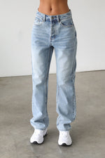 Load image into Gallery viewer, Jessa High Rise Straight Leg Denim
