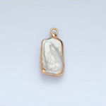 Load image into Gallery viewer, Freshwater Pearl Bezel Charm
