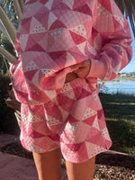 Load image into Gallery viewer, Gemma Patchwork Quilted Shorts -Sunkissed Coconut
