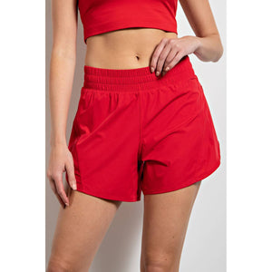 Running Shorts - Red