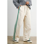 Load image into Gallery viewer, Leo Track Pant: Green Stripe
