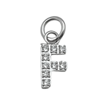 Load image into Gallery viewer, Sparkle Letter - Silver
