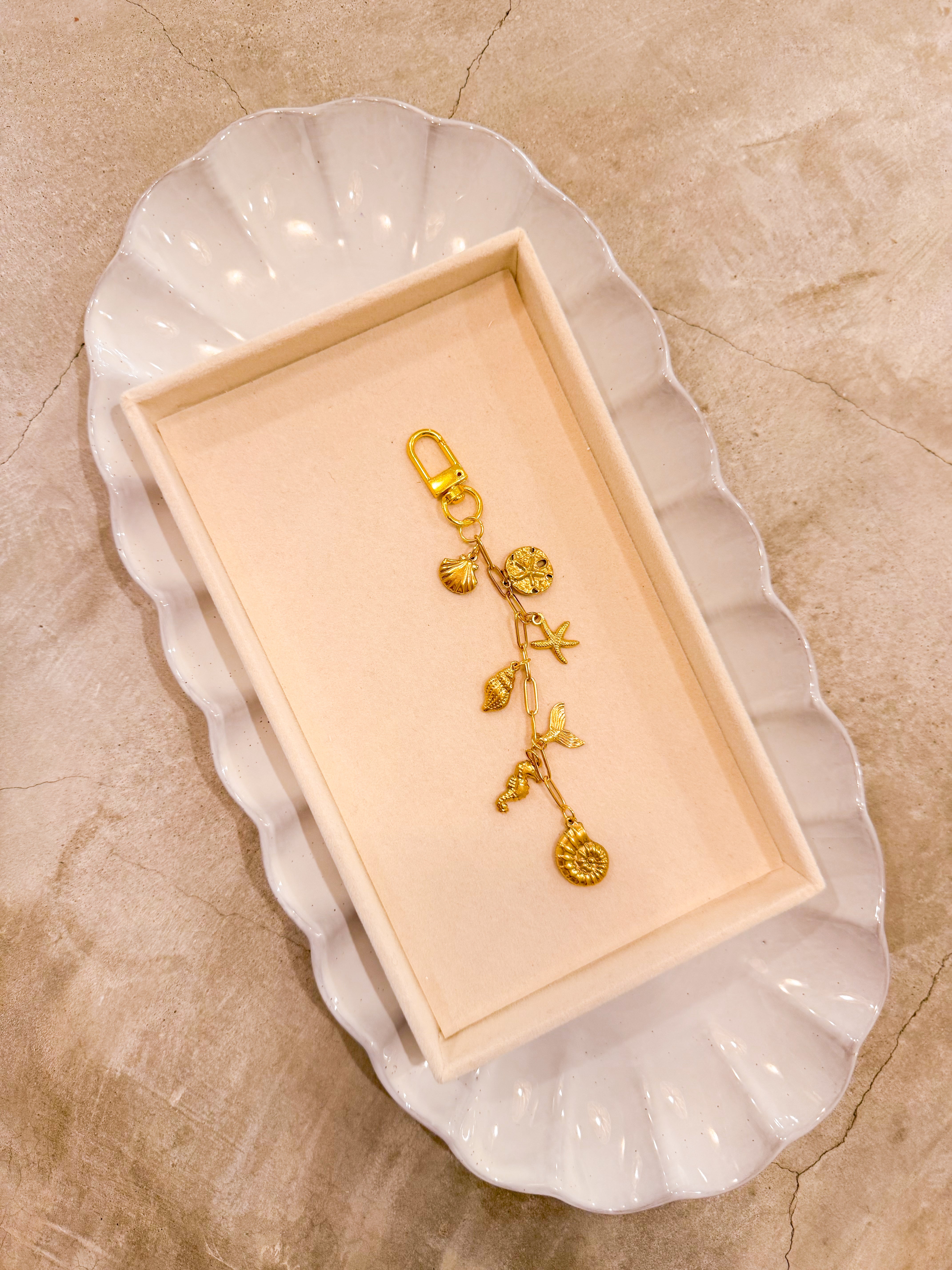 Purse Chain / Keychain - Gold