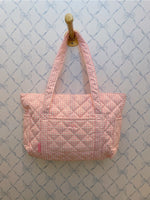 Load image into Gallery viewer, Gingham Tote Bag
