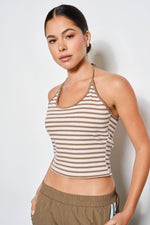 Load image into Gallery viewer, Lennox Halter Tank - Cream Multi
